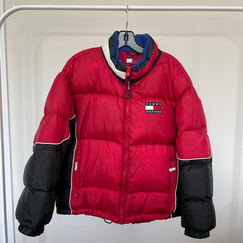 Vintage Tommy Hilfiger Puffer Jacket